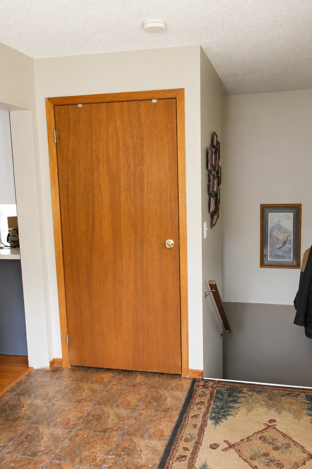 Closet off front door