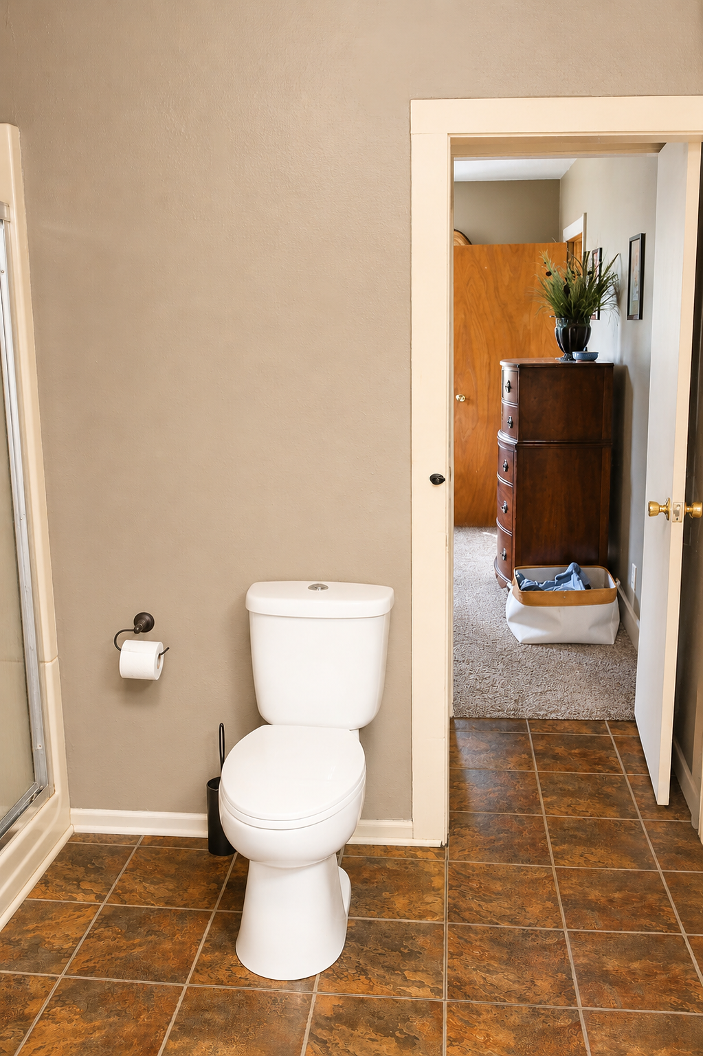 Upstairs bathroom
