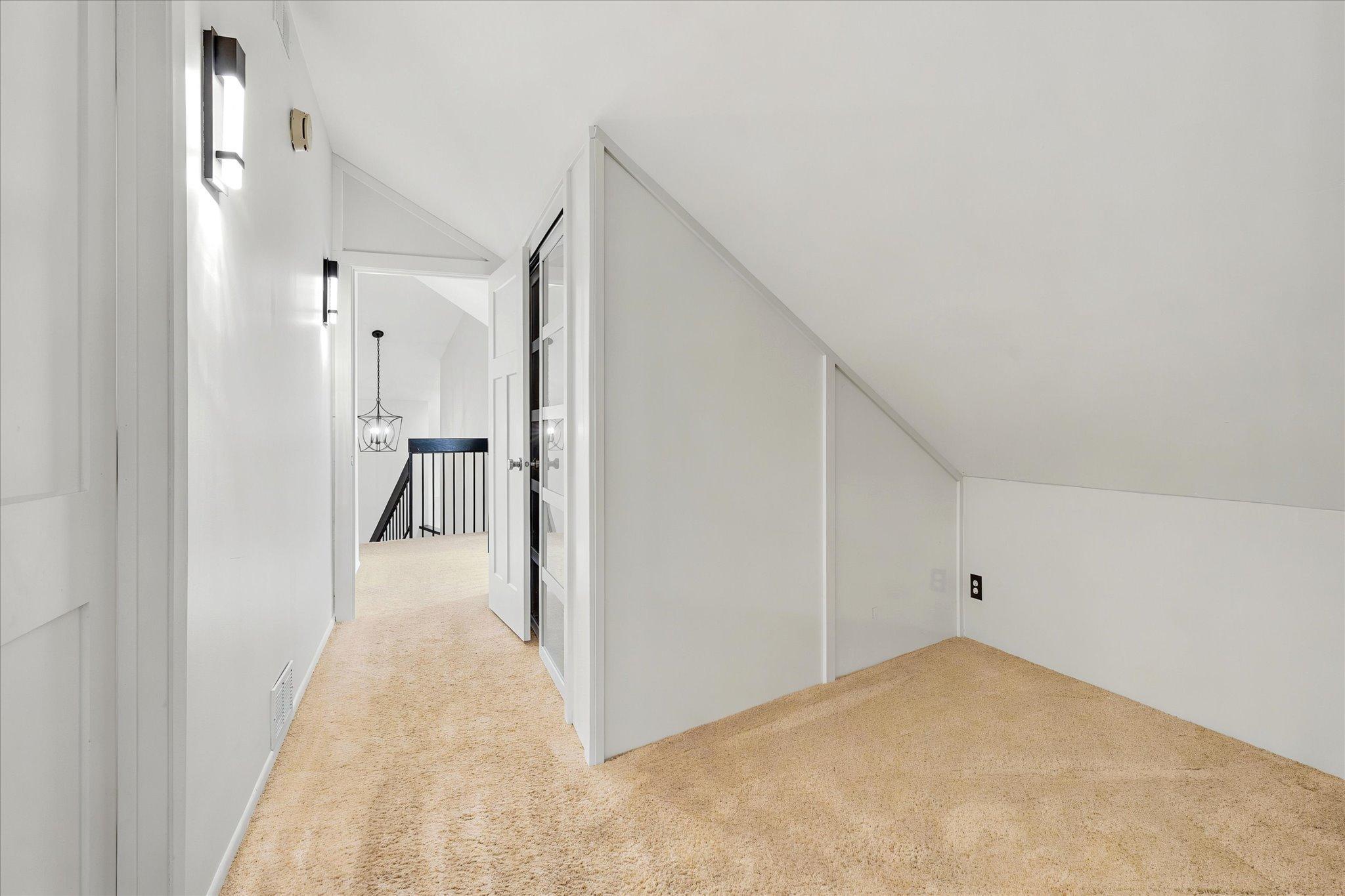 upper loft area with walk-in closet. *Keep home as primary, or Approved for ADU/guest house - modifications to complete with your builder. Survey available with new placement for your dream home!