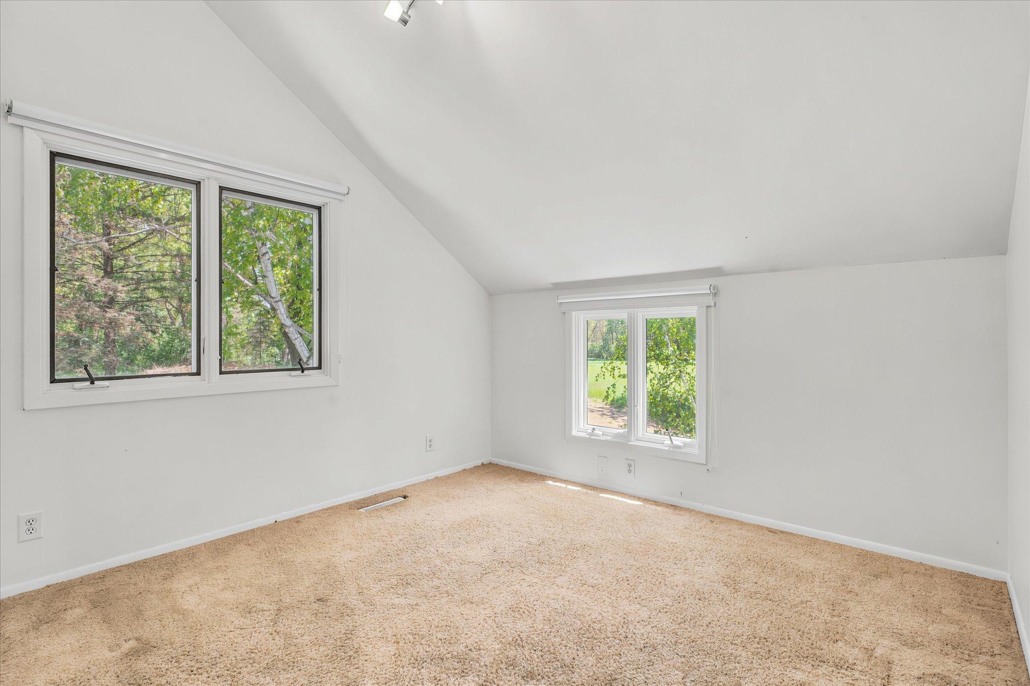 Bedroom 2. *Keep home as primary, or Approved for ADU/guest house - modifications to complete with your builder. Survey available with new placement for your dream home!