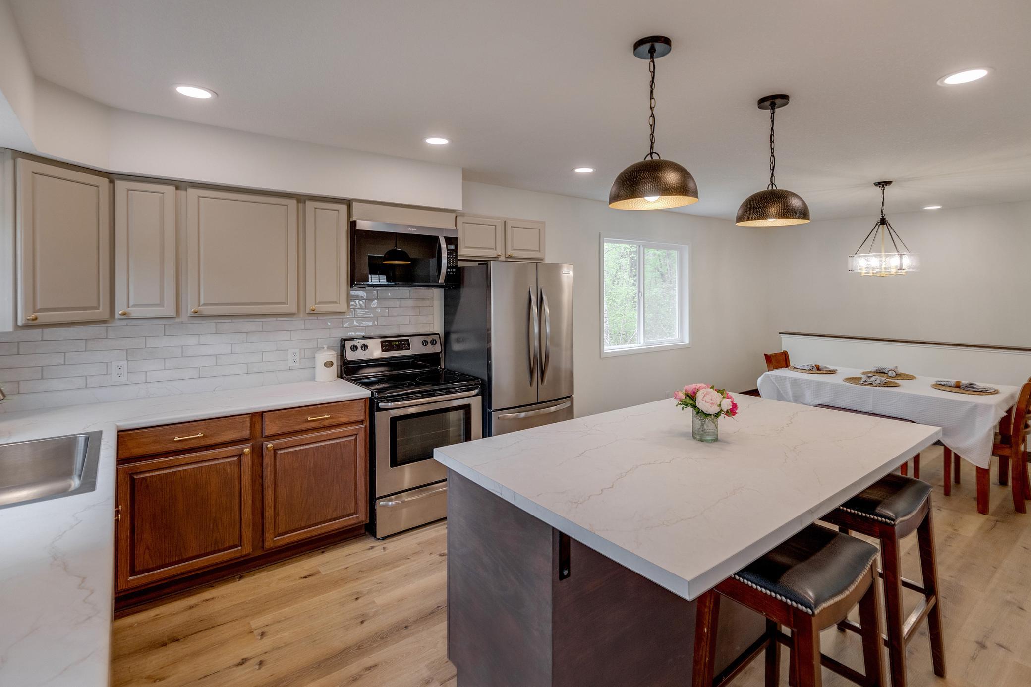 Kitchen Island View