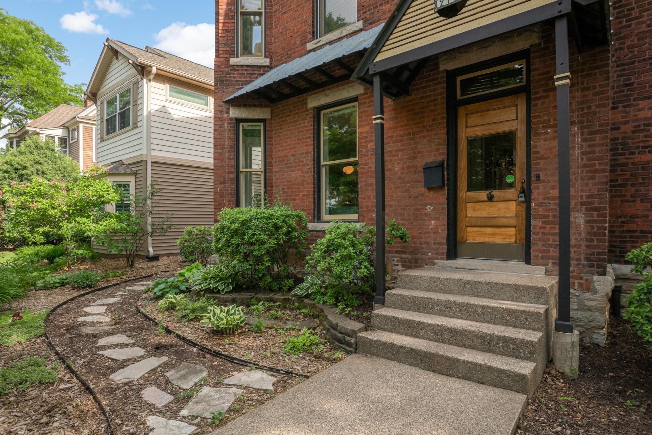 Double thick brick exterior
