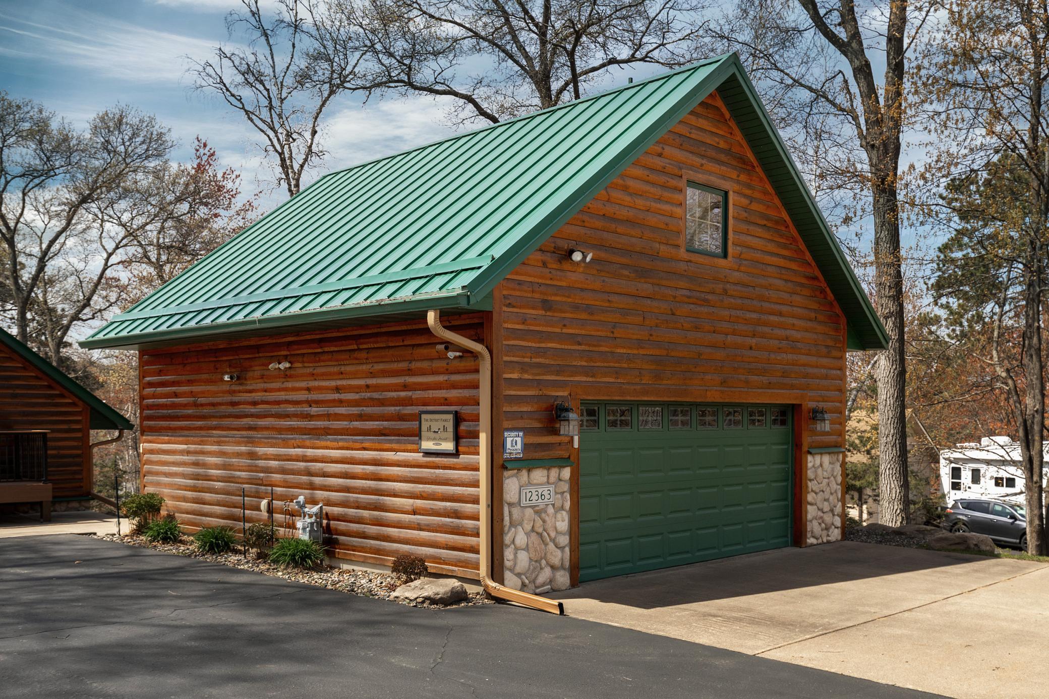 Heated garage and bonus room above the garage.