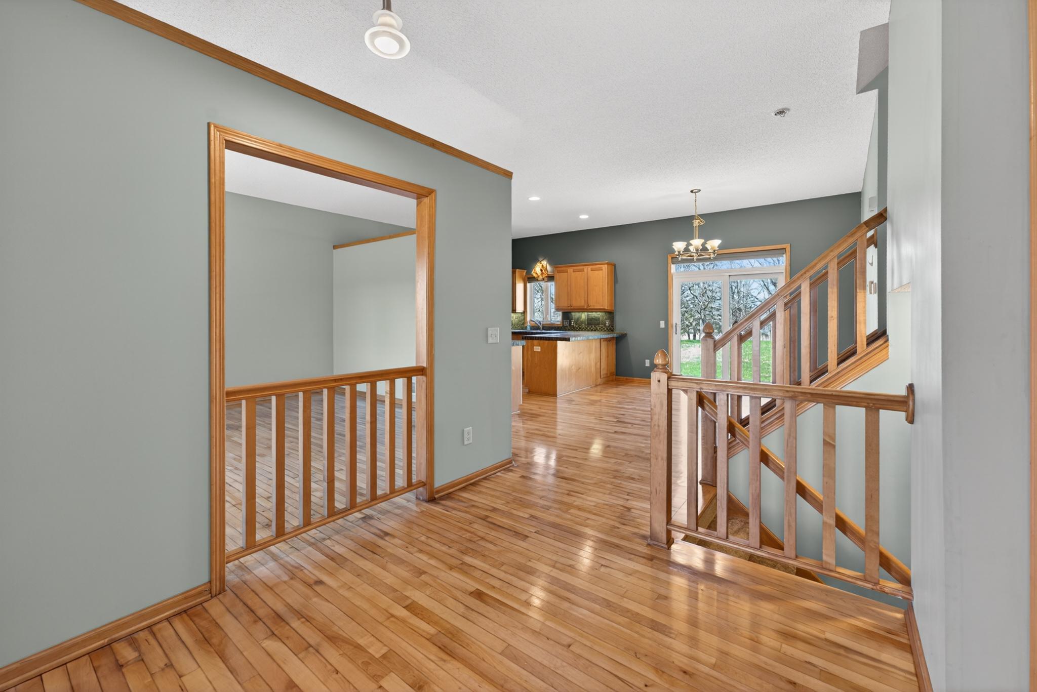 View from front entry
