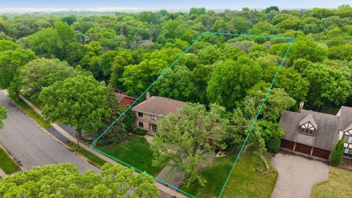 1.24 acres offering an estate-like private setting