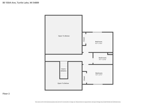 80 155th Avenue, Turtle Lake, WI 54889