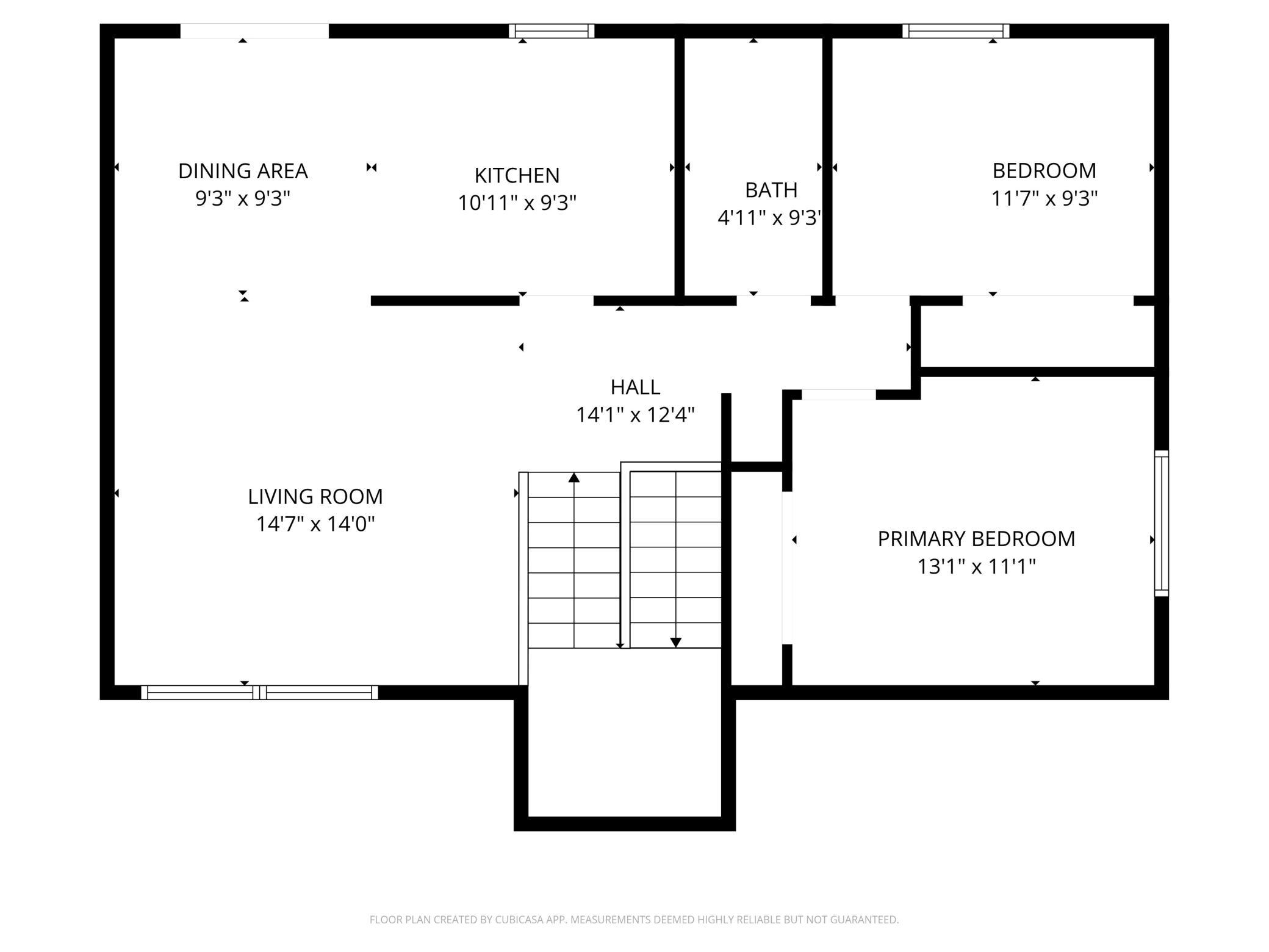 Main Level Floor Plan