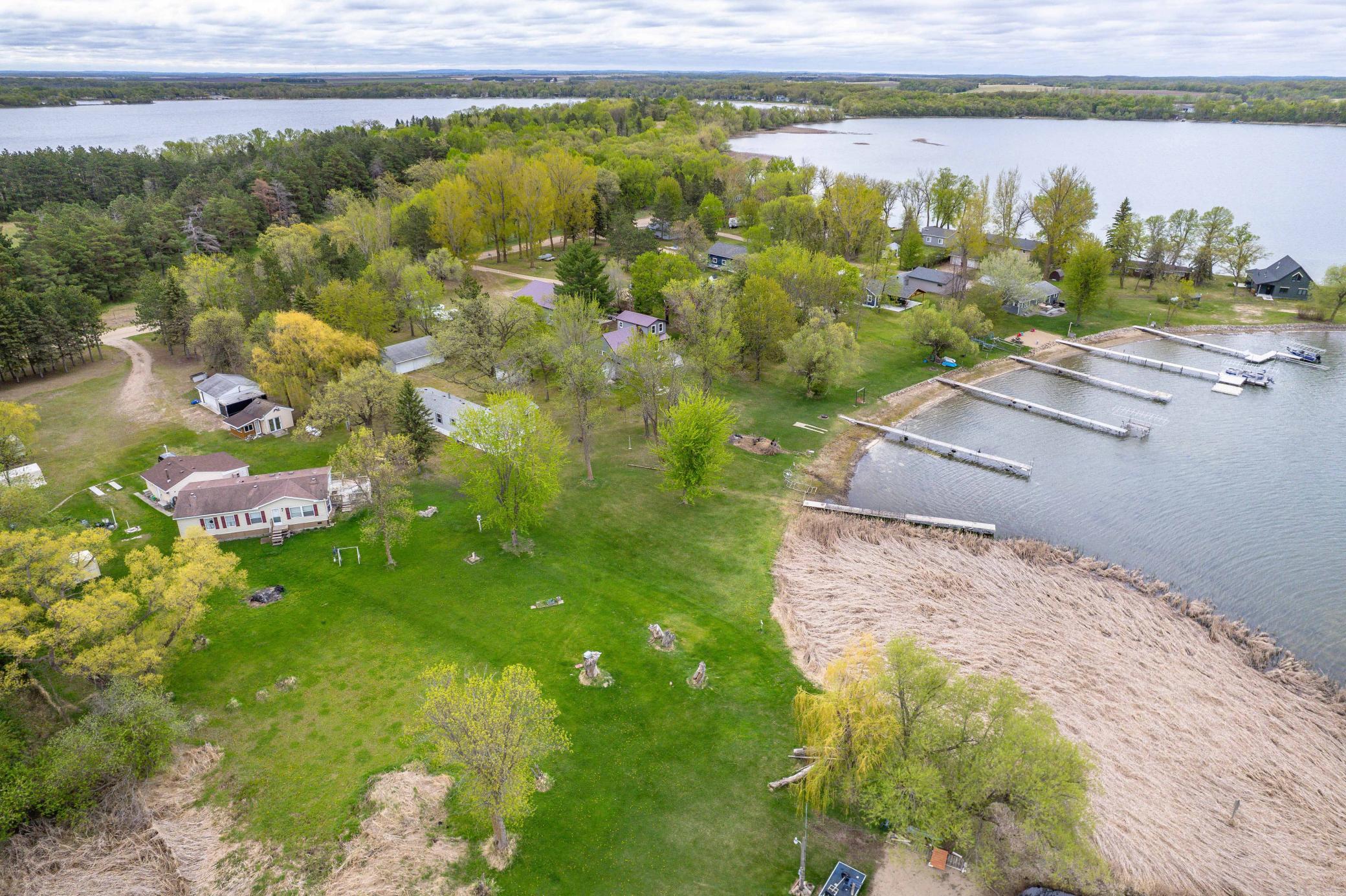 East Lost Lake to the left, Deer Lake to the right. Otter Tail Lake in the far distance