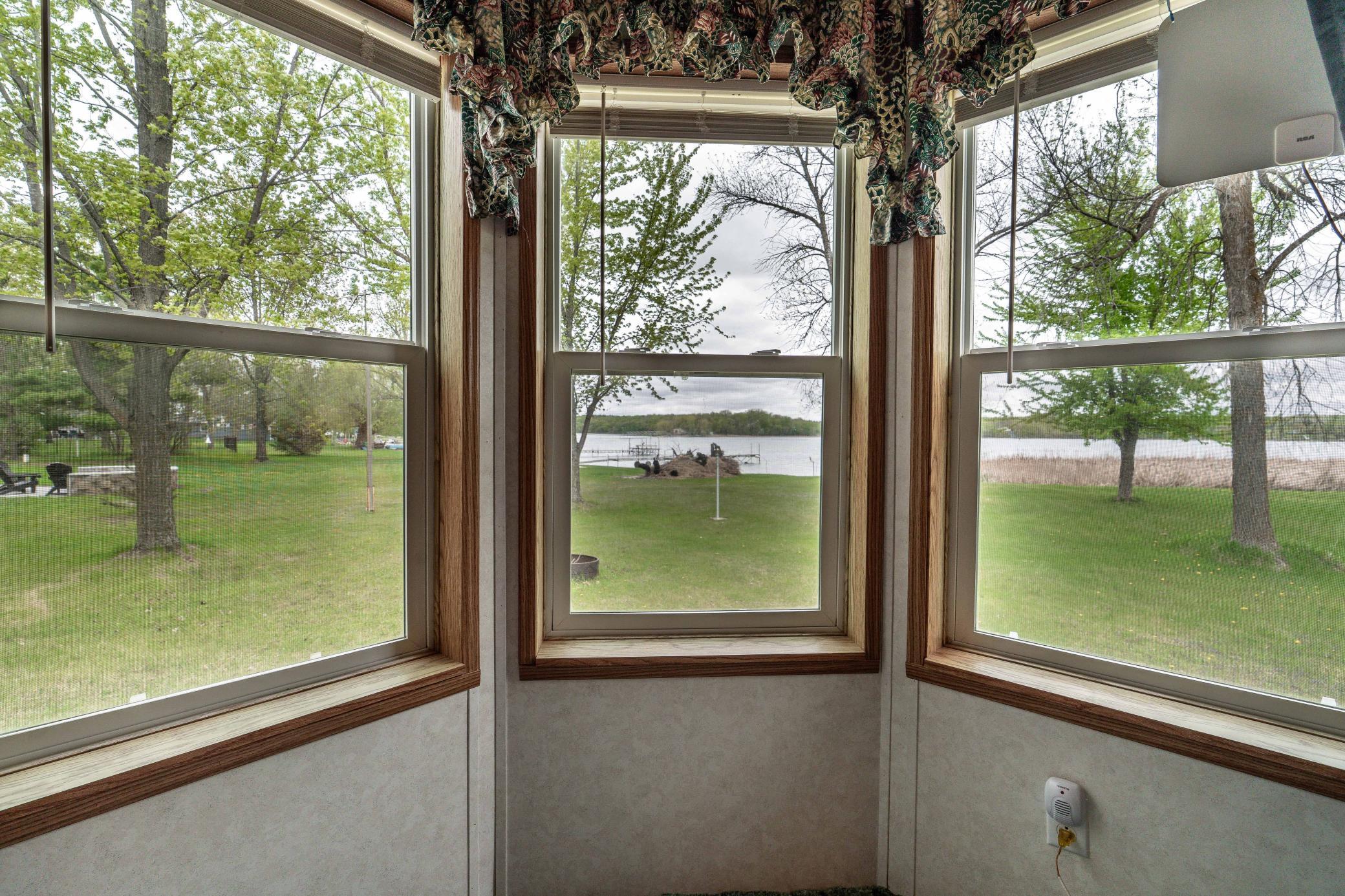 View from living room