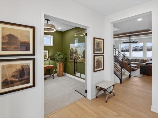 Open-concept main level designed for both everyday living and entertaining