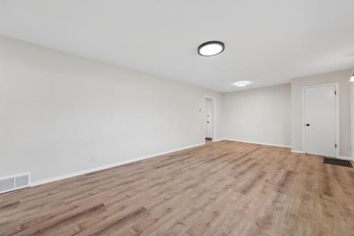 View of the Livingroom from the front door