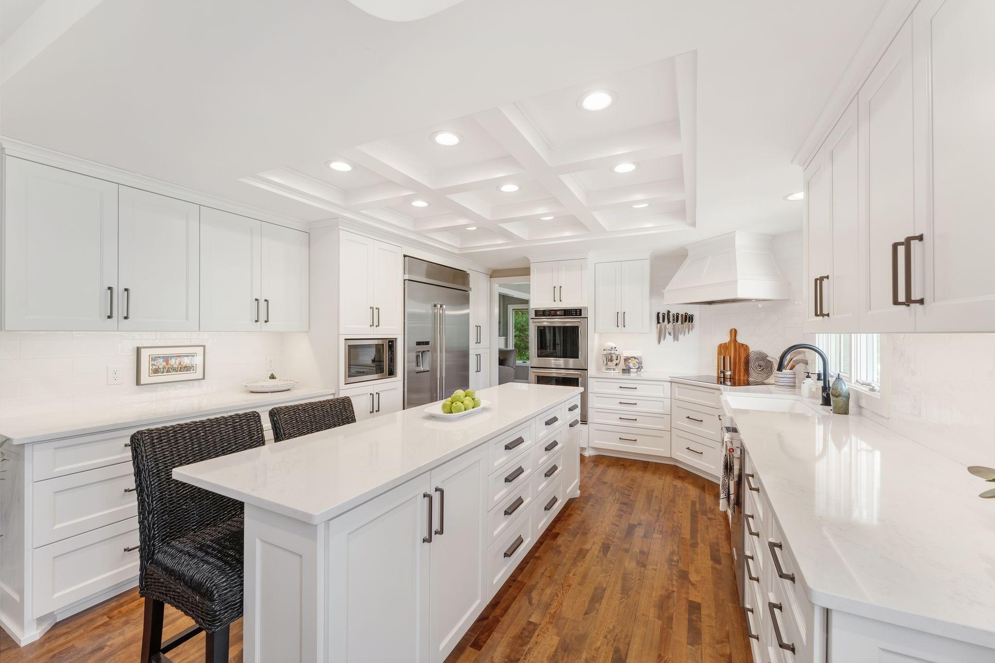 While the finishes and design are a show stopper the storage is just what you need