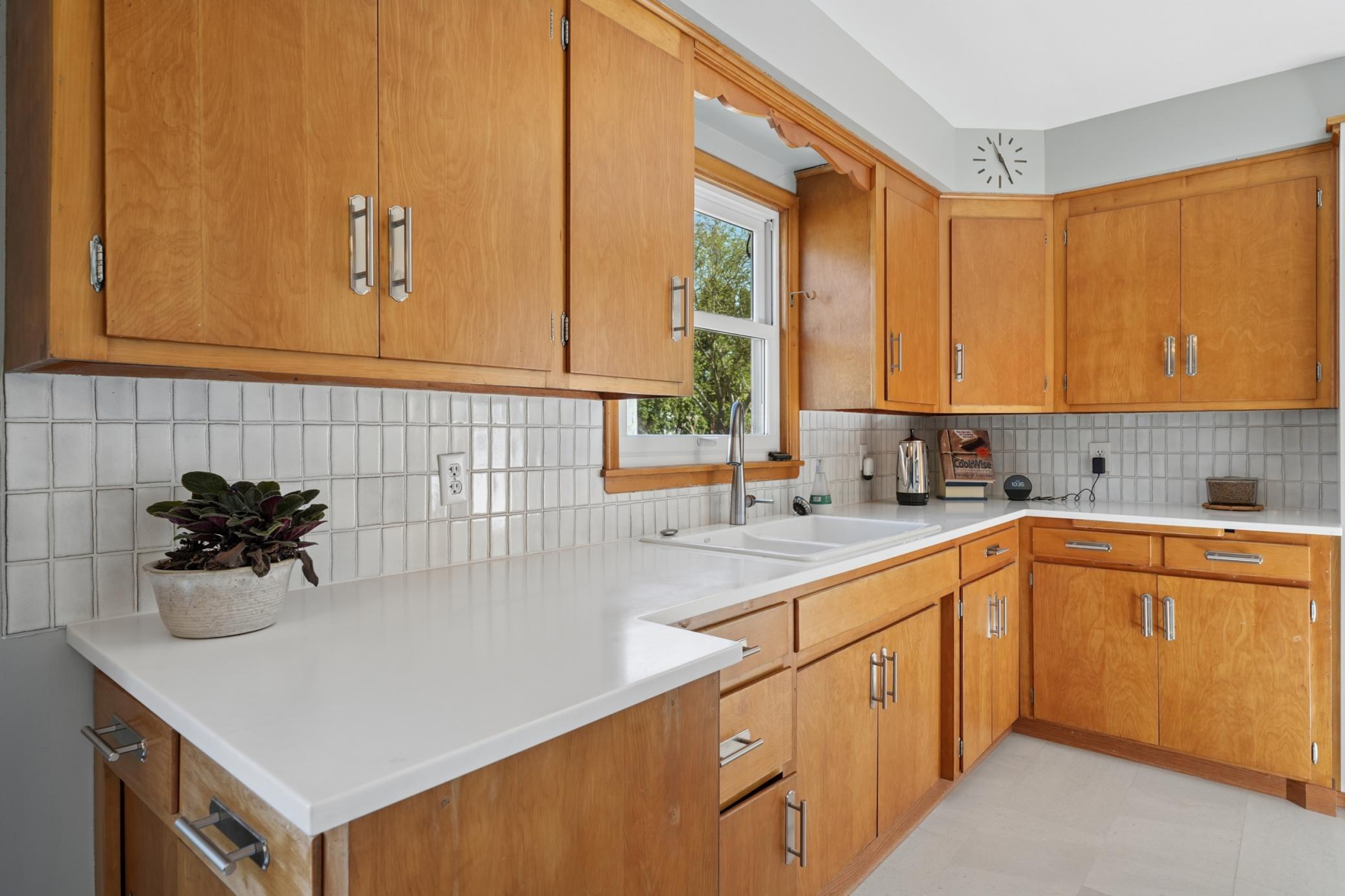 Plenty of countertop space