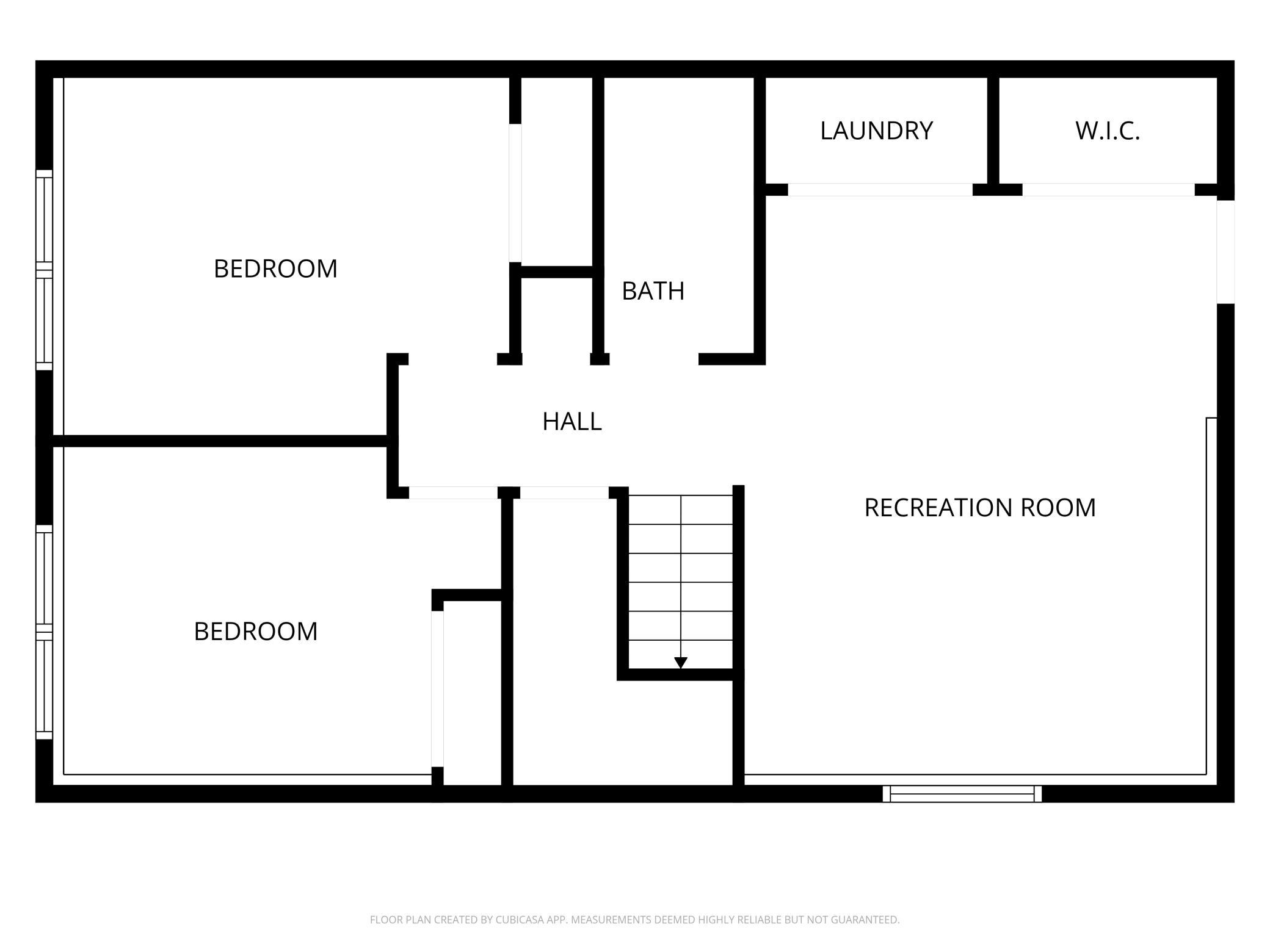 Lower level Floorplan