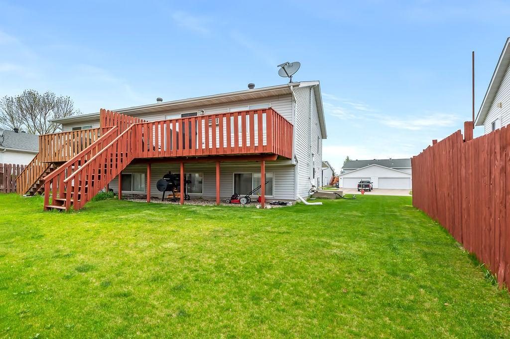 Back of Home & yard