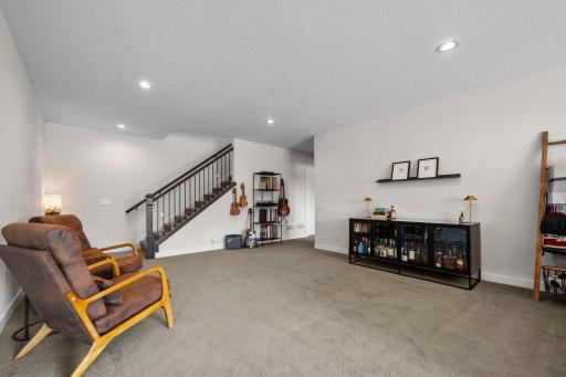 Plenty of space to set up the family room for recreation, relaxation or entertaining