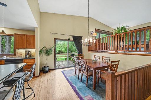 Bring your days and evenings to the backyard. Enjoy morning coffee in the sun and cool down with dinners on the deck listing to the birds sign.