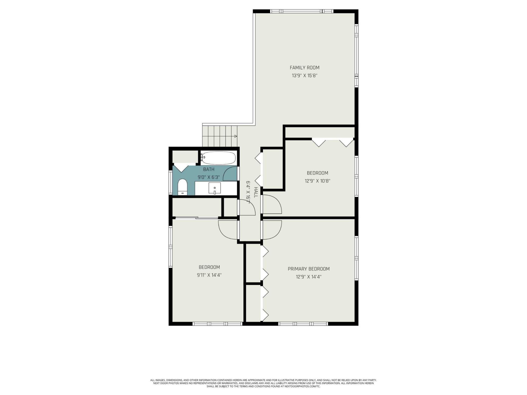 Upper Level Floor Plan