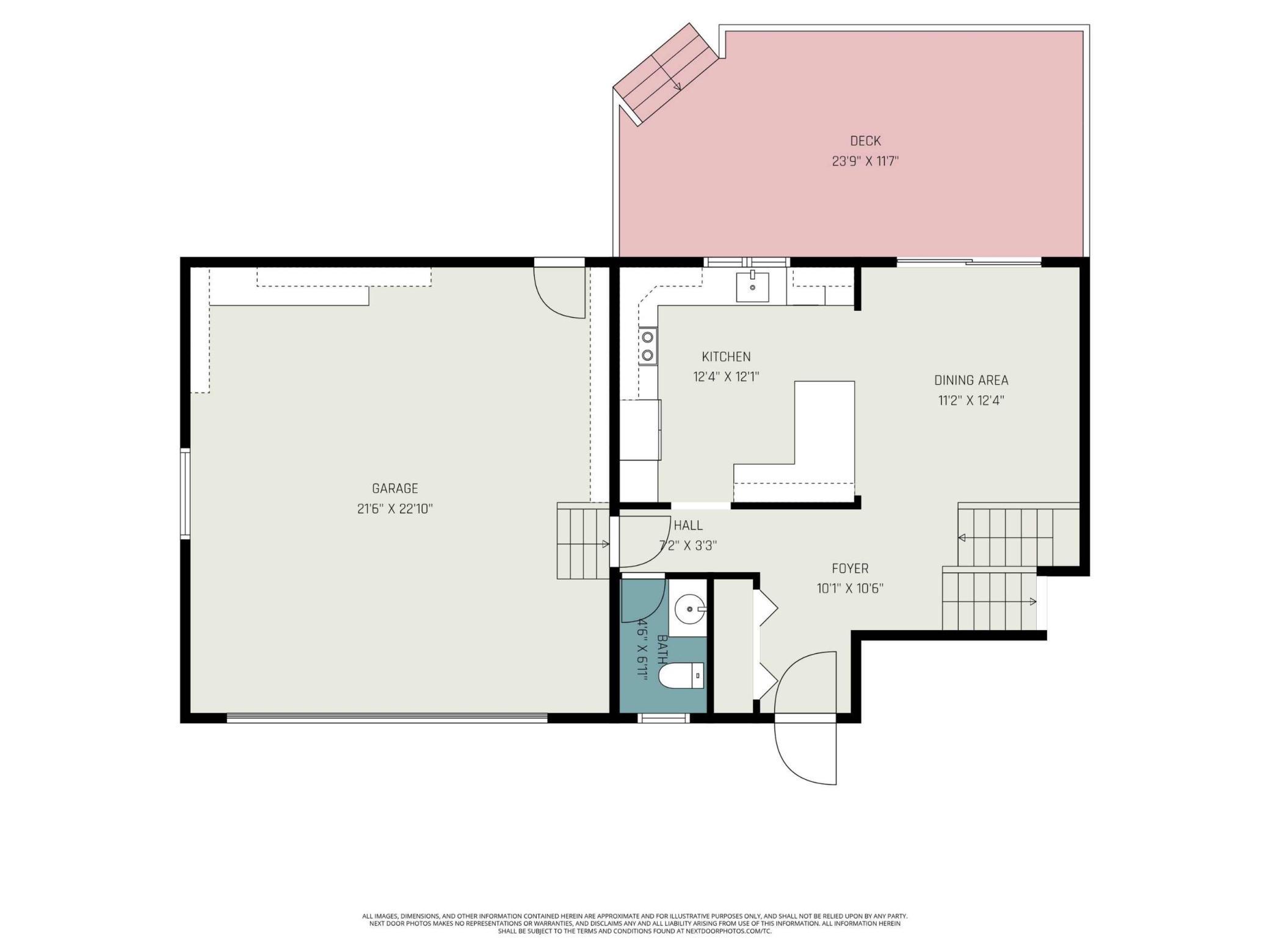 Main Level Floor Plan