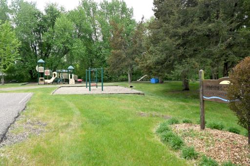 Humphries Park is just a 3 minute walk from the home. You can actually see it from the back of the property line.