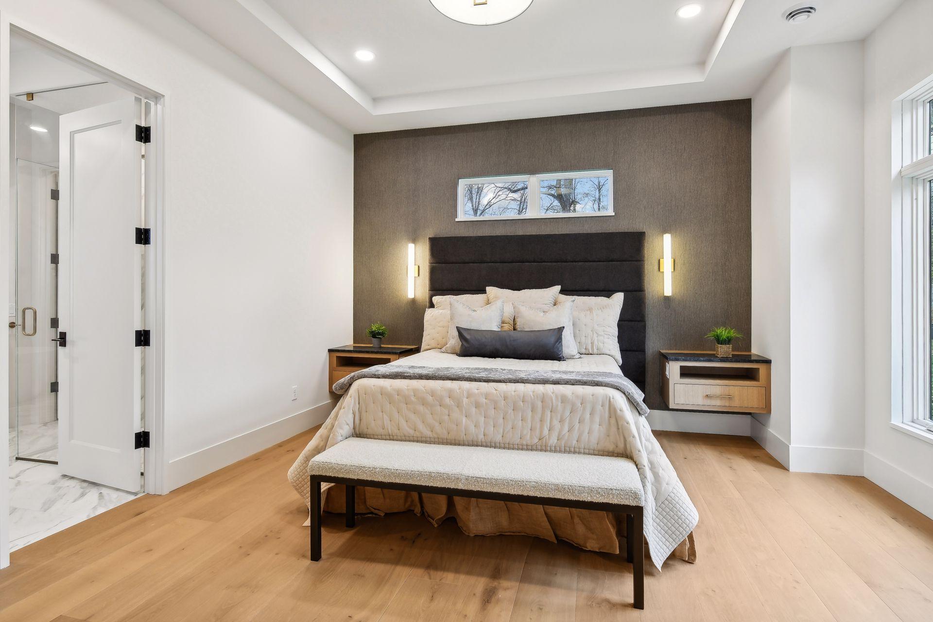 Room for king-sized bed