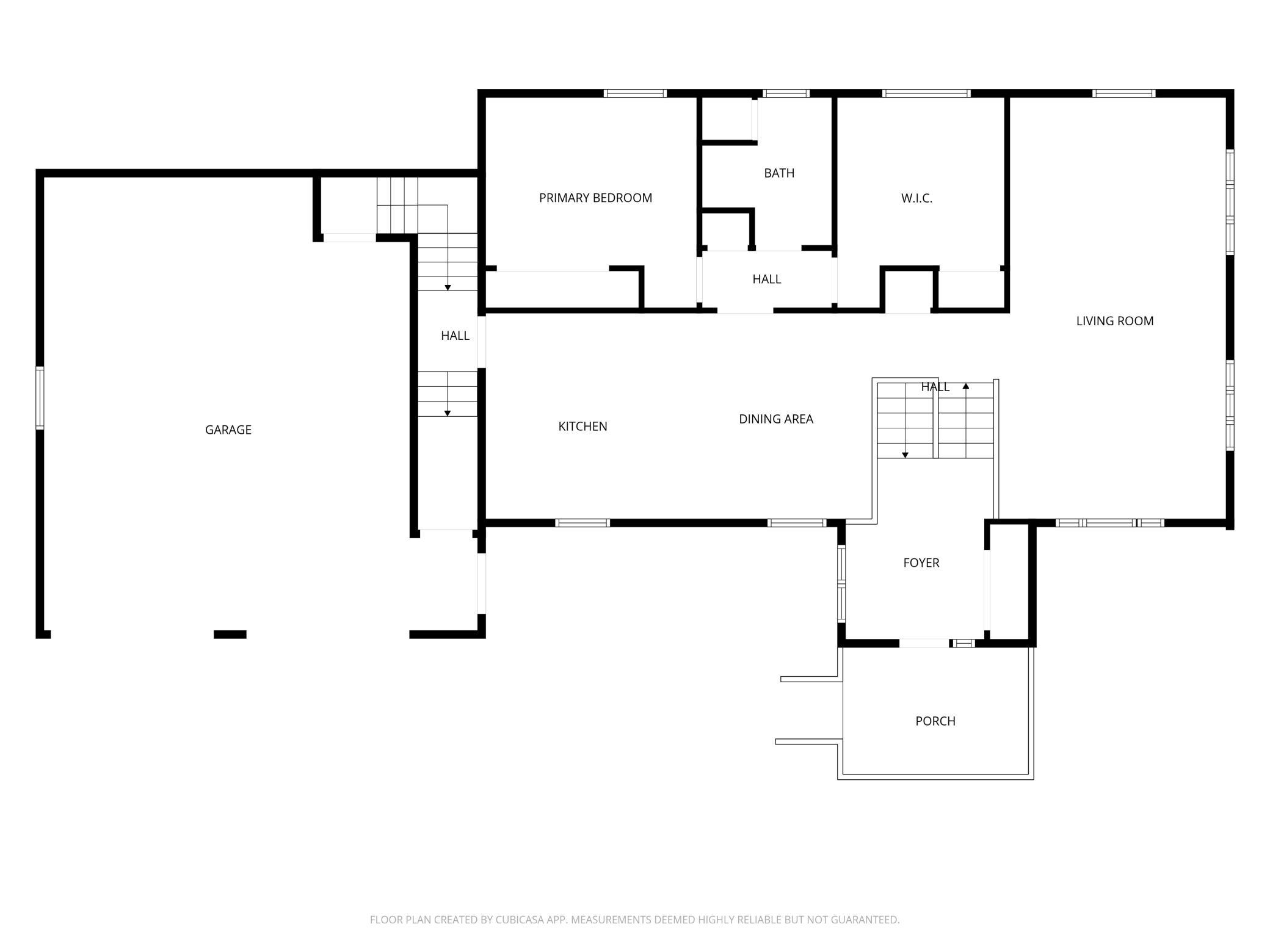 Main Level Floor Plan