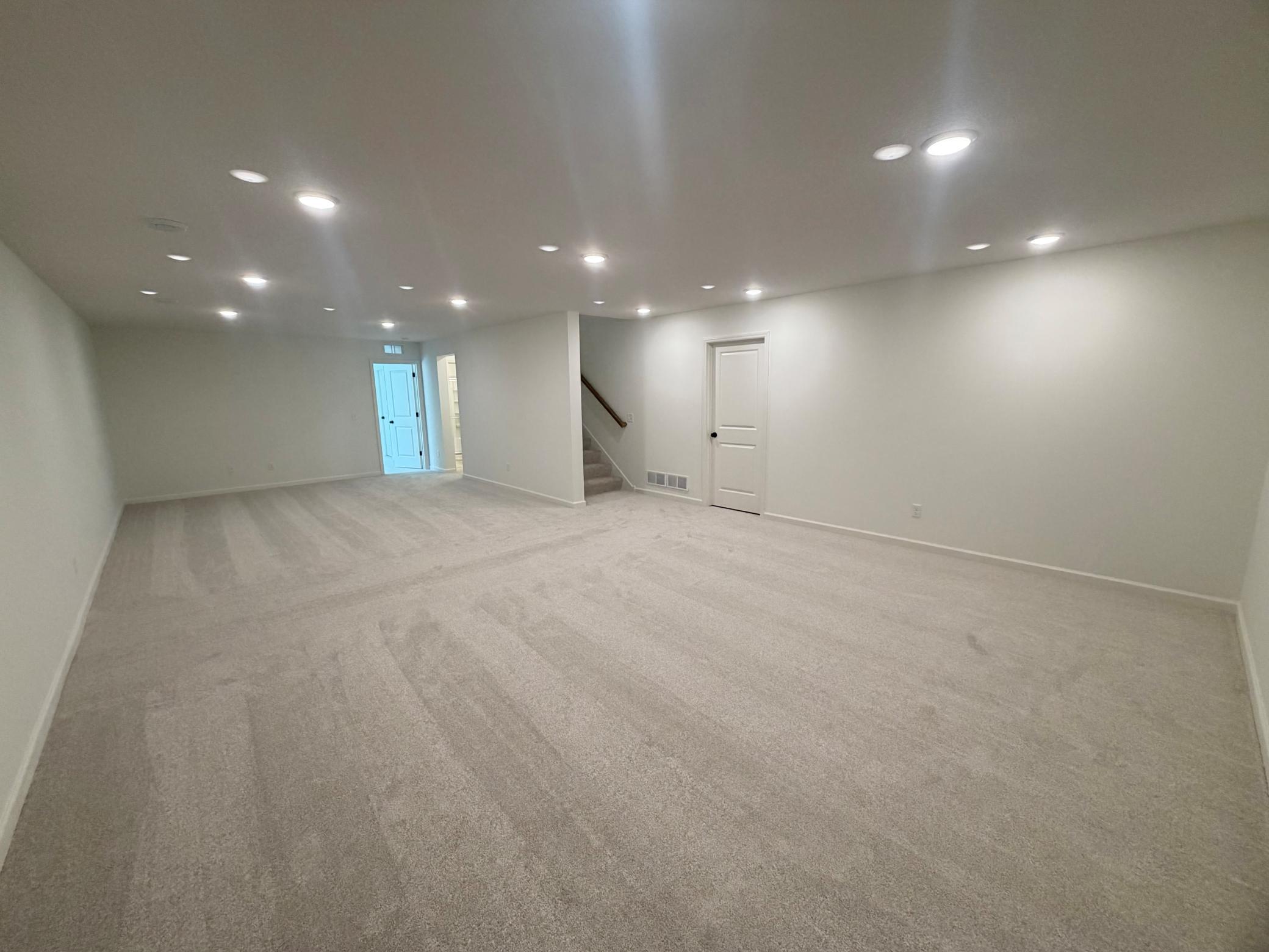 Finished basement