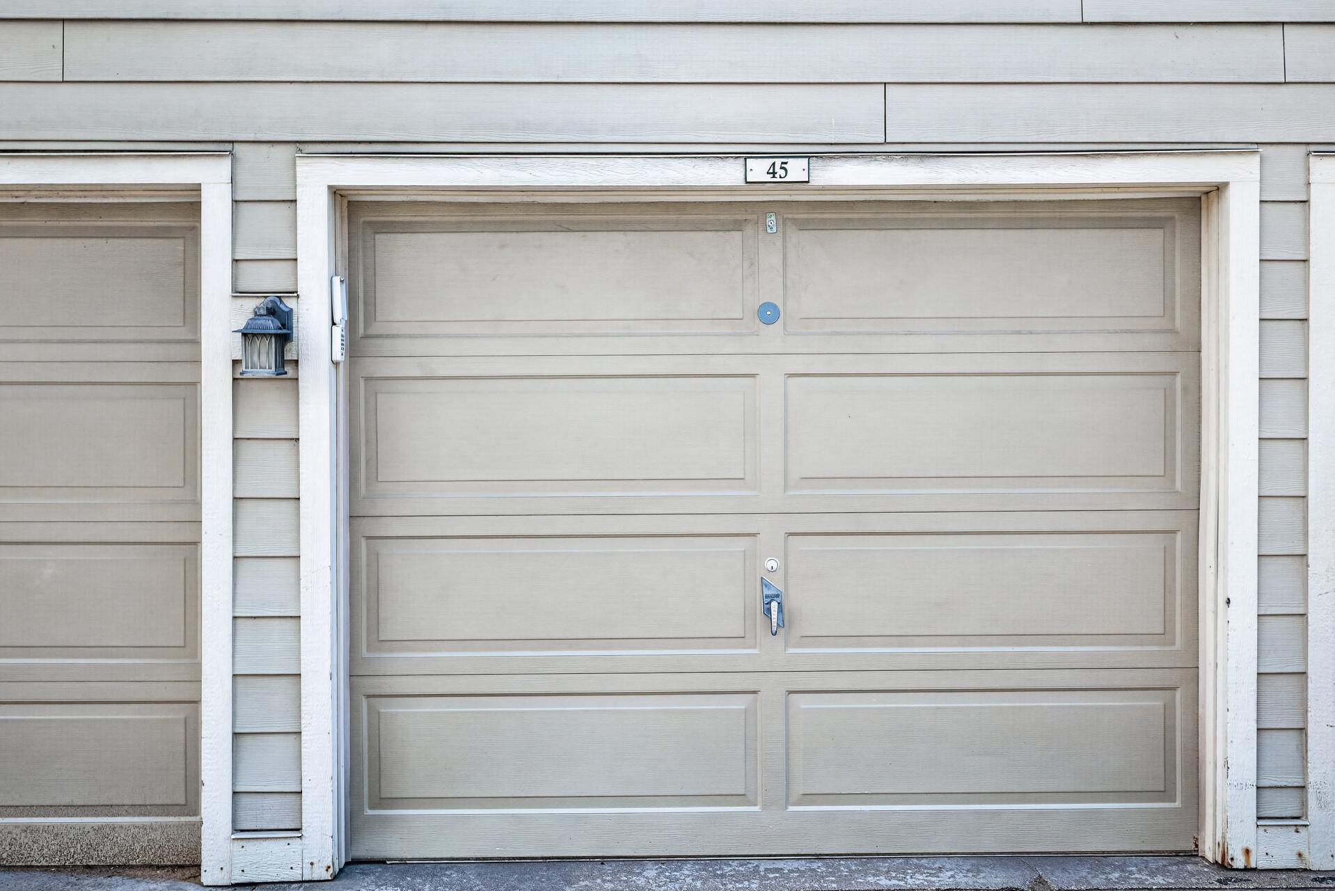 A private garage with remote access adds everyday convenience, protected parking, and valuable extra storage space.