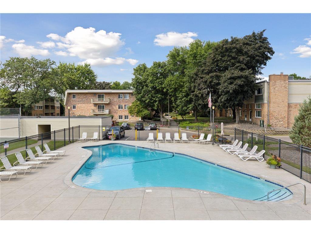 Saltwater pool. Enjoy a beautifully maintained community saltwater pool, offering a peaceful spot to relax, unwind, and enjoy summer days in the community..
