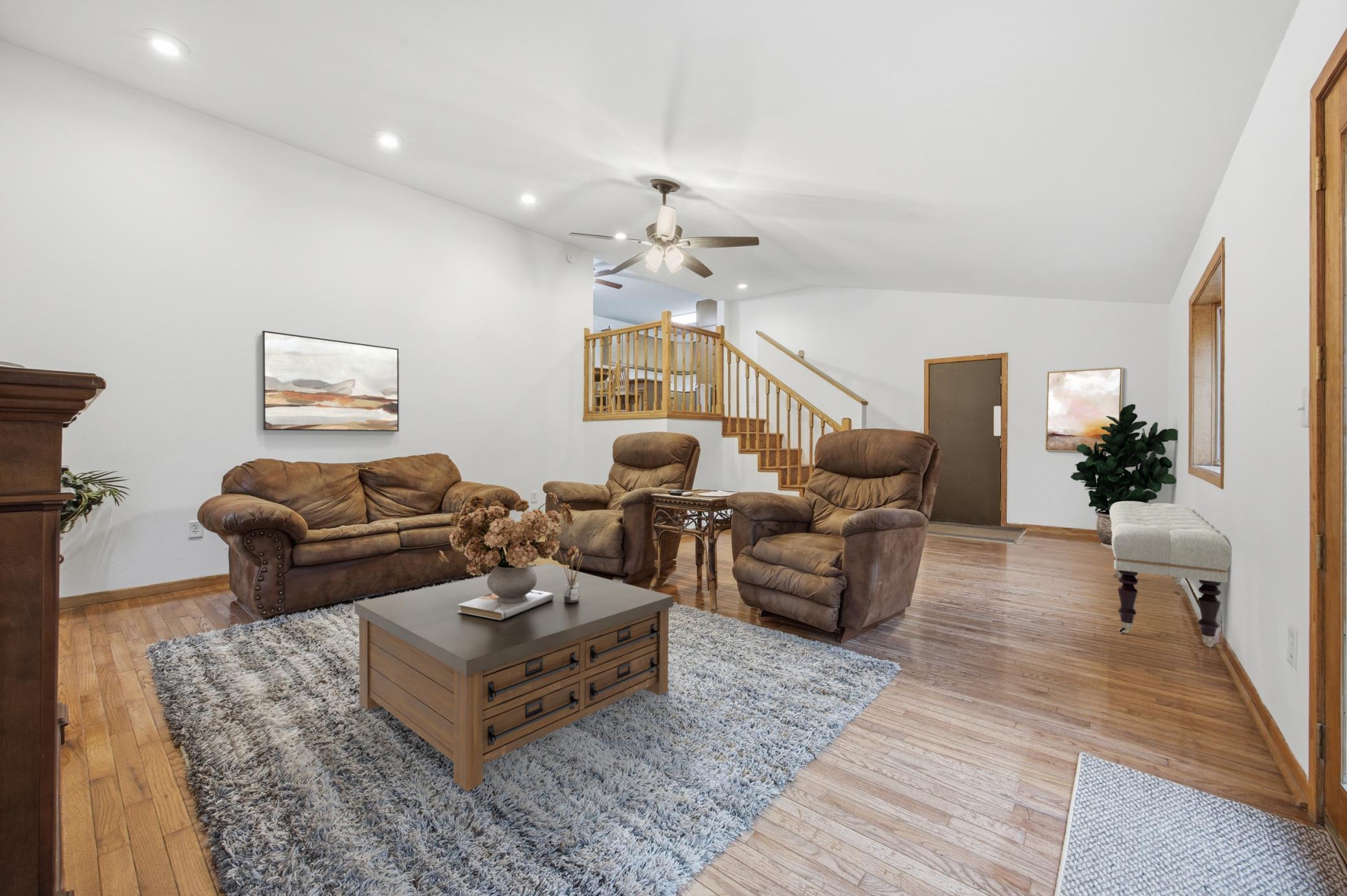 Family Room - Virtually Staged