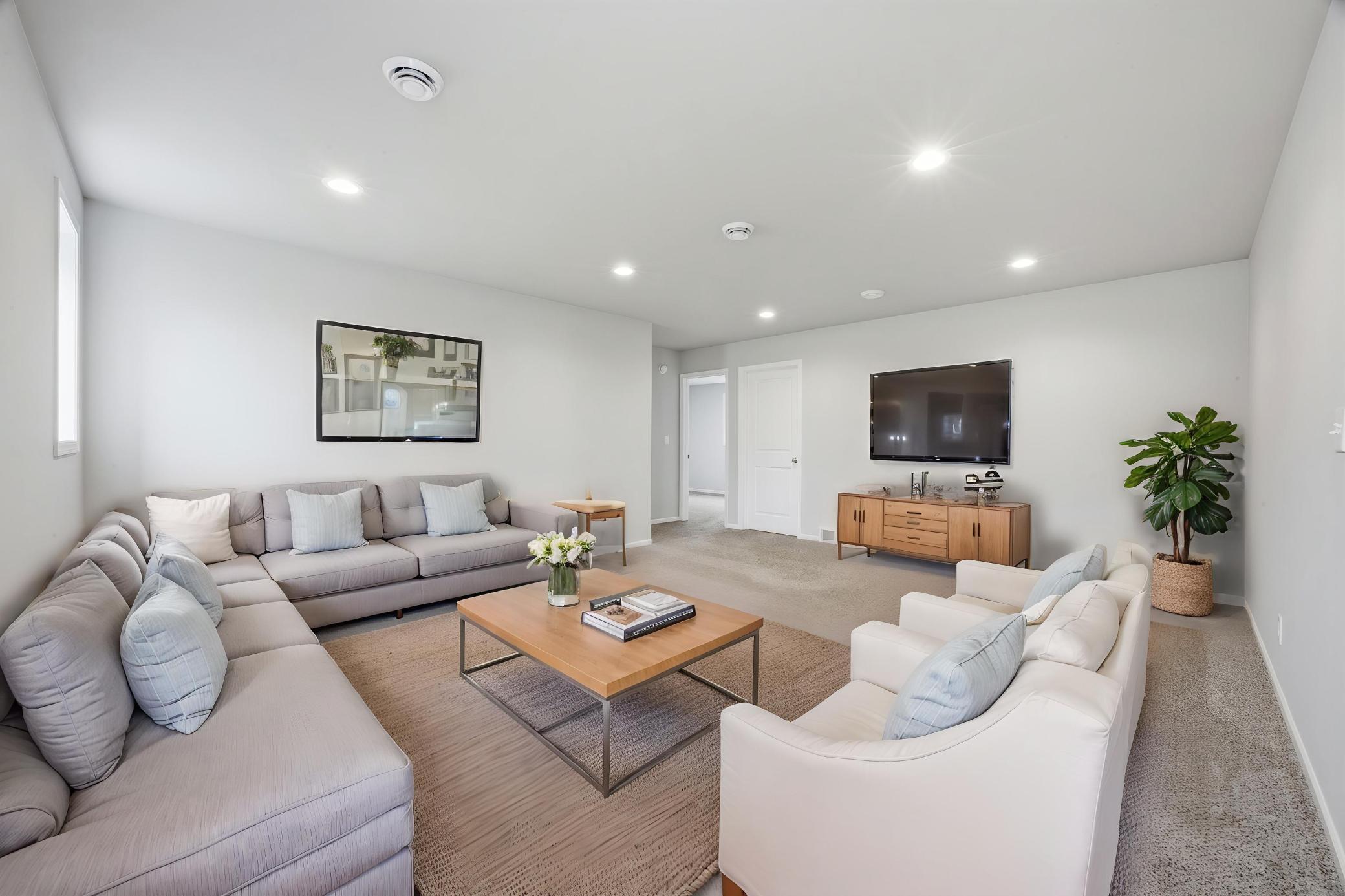 Virtually Staged - Family Room