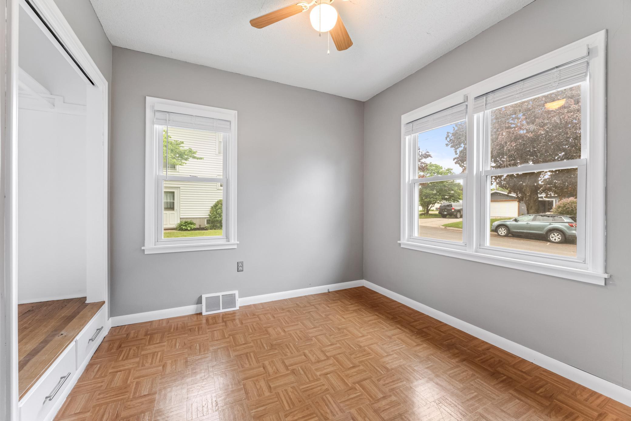 Third bedroom, lots of natural light