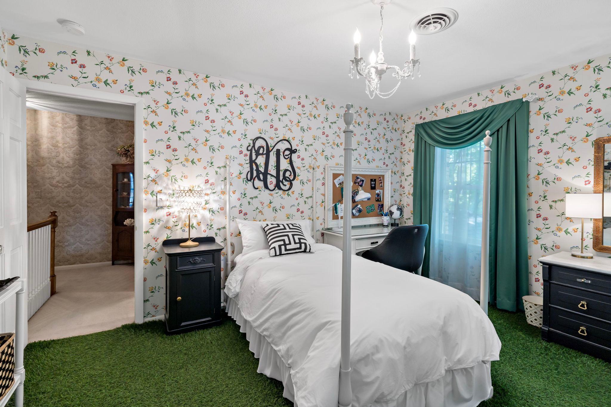 Third bedroom on the upper level