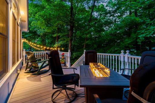 Easily gather, entertain, and enjoy the private backyard