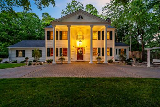 Stunning colonial home situated in the Hadley Hills neighborhood