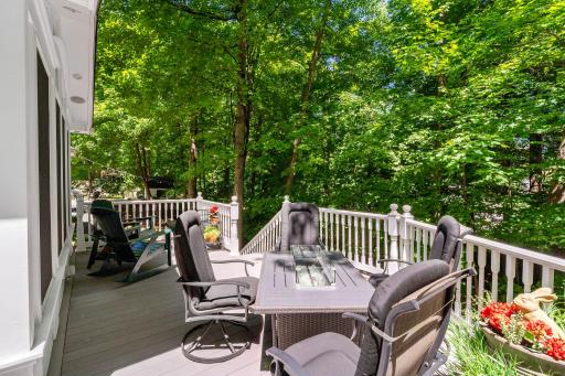 Easily gather, entertain, and enjoy the private backyard