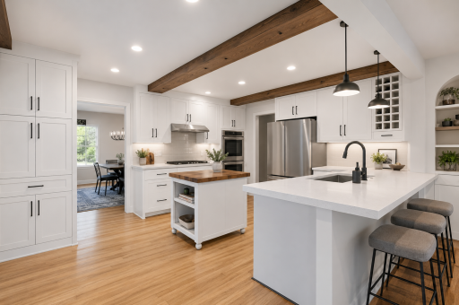 AI generated image to show remodel options