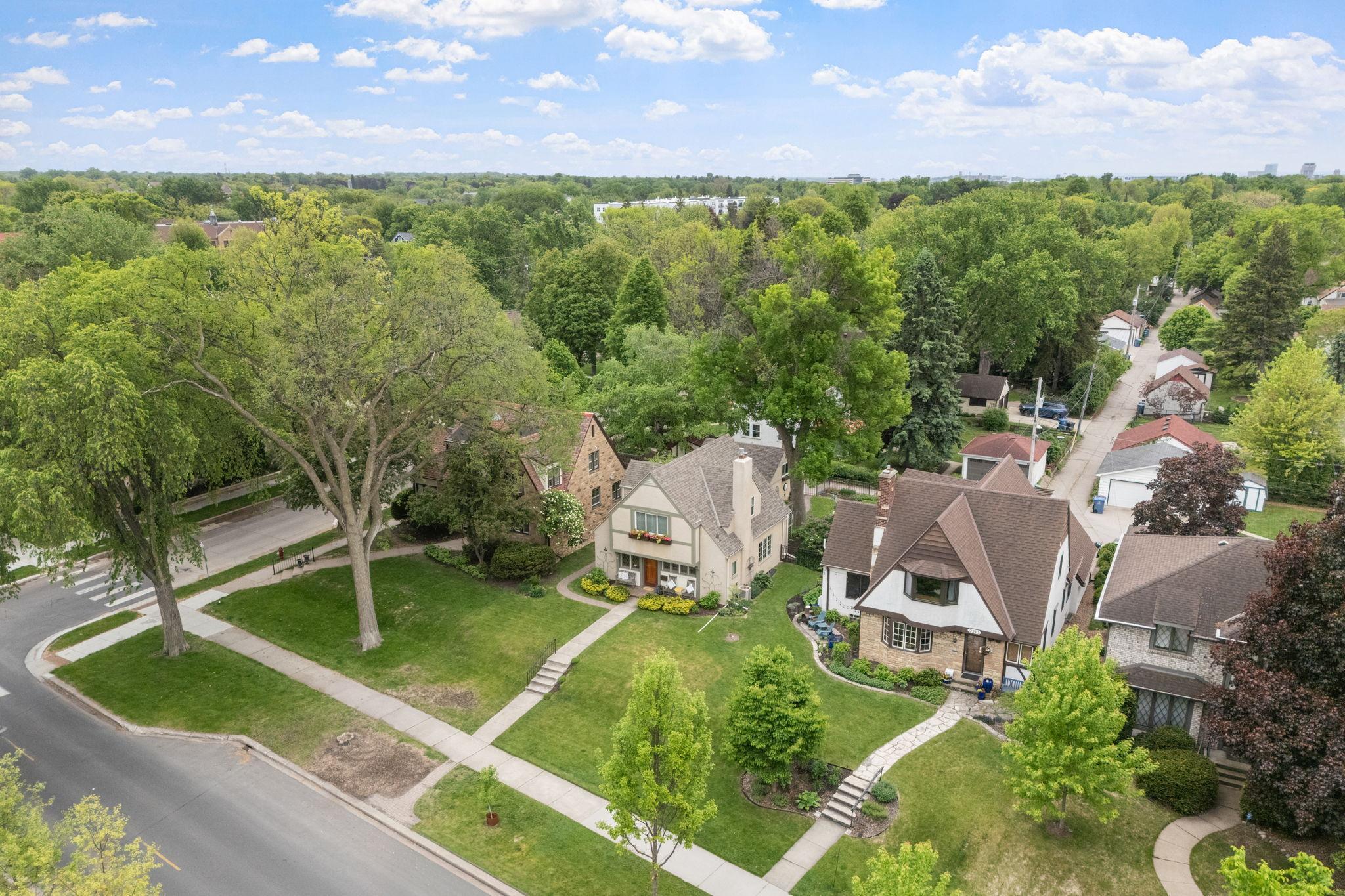 Perched on a slight hill you'll enjoy the space and privacy
