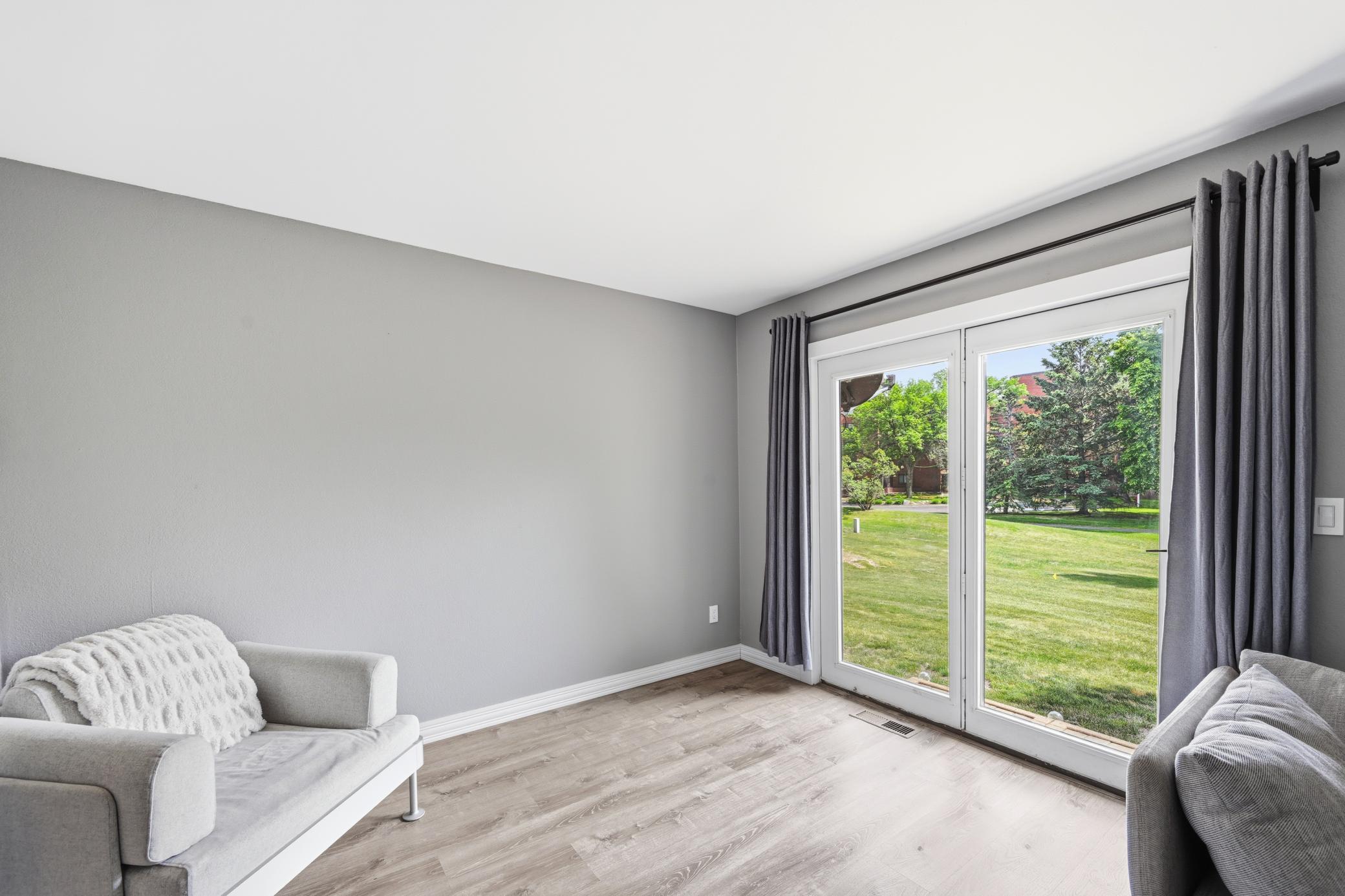 Easy access to the backyard off of living room.