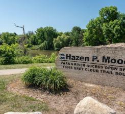 Enjoy walking path access to the beautiful Mississippi River.