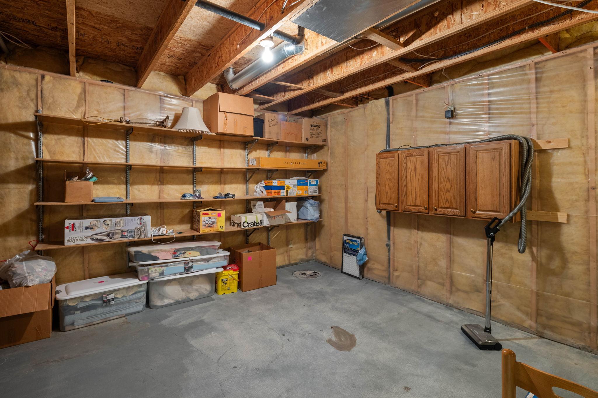 Storage and Utility Room