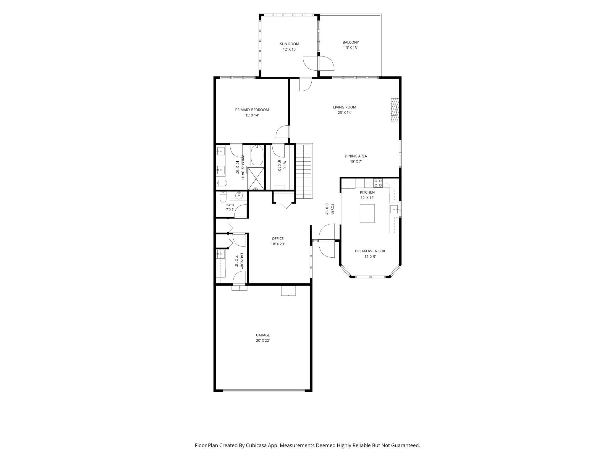 Main Level Floorplan