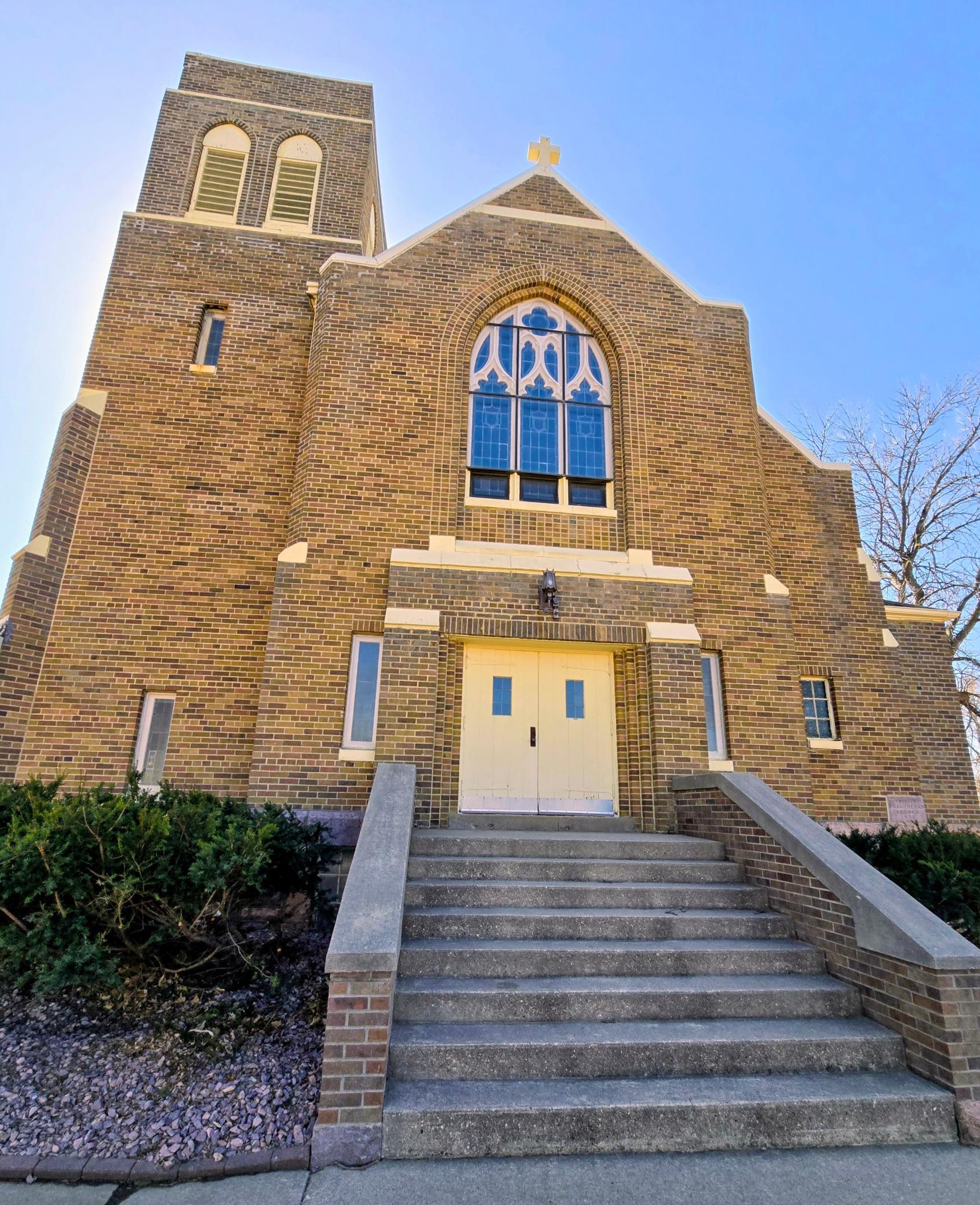 Front door entry to the sanctuary