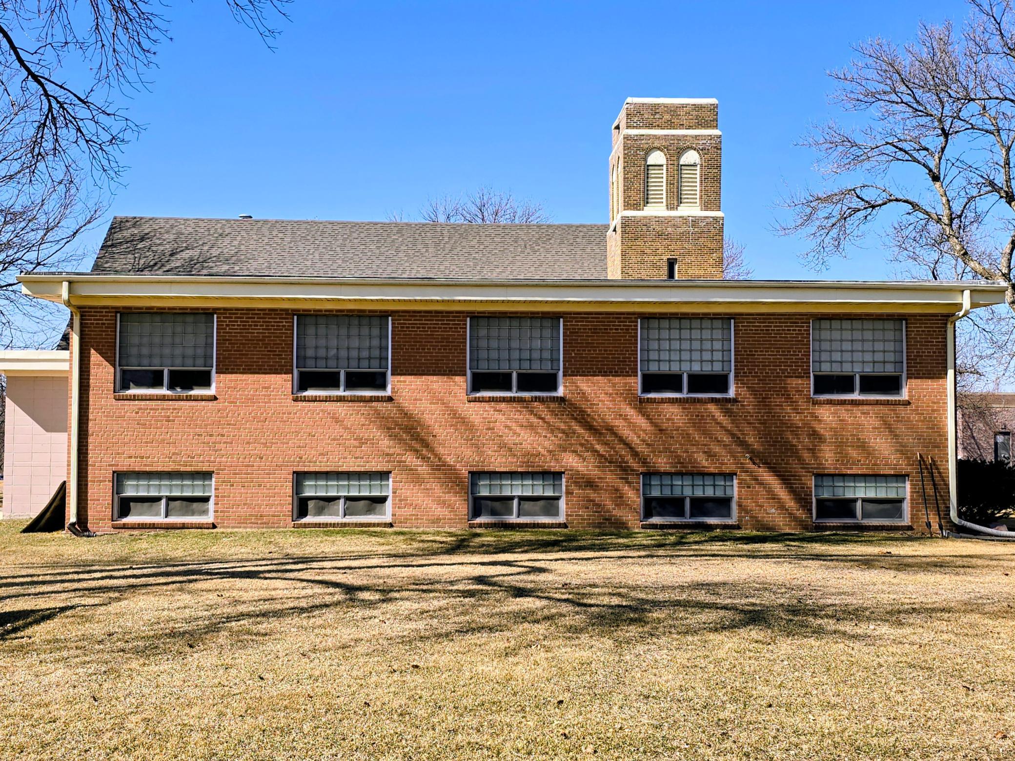East view of educational building