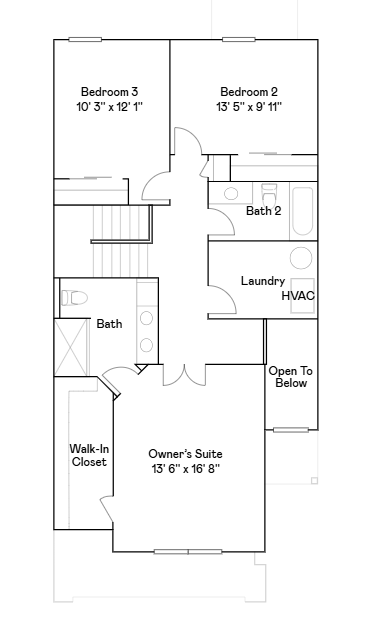 St Clair level 2 floorplan
