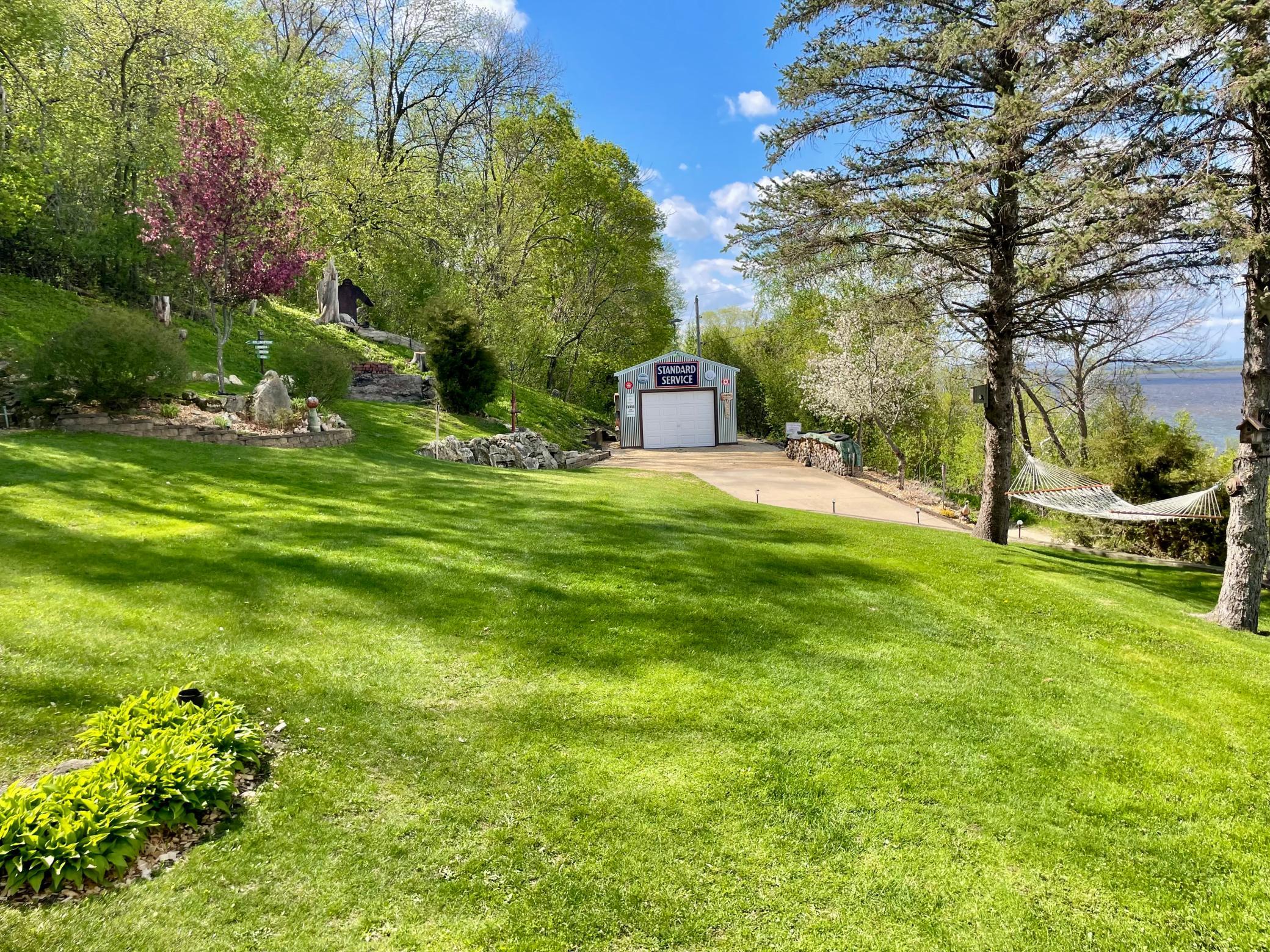 Upriver Yard, Detached Sheds & Driveway