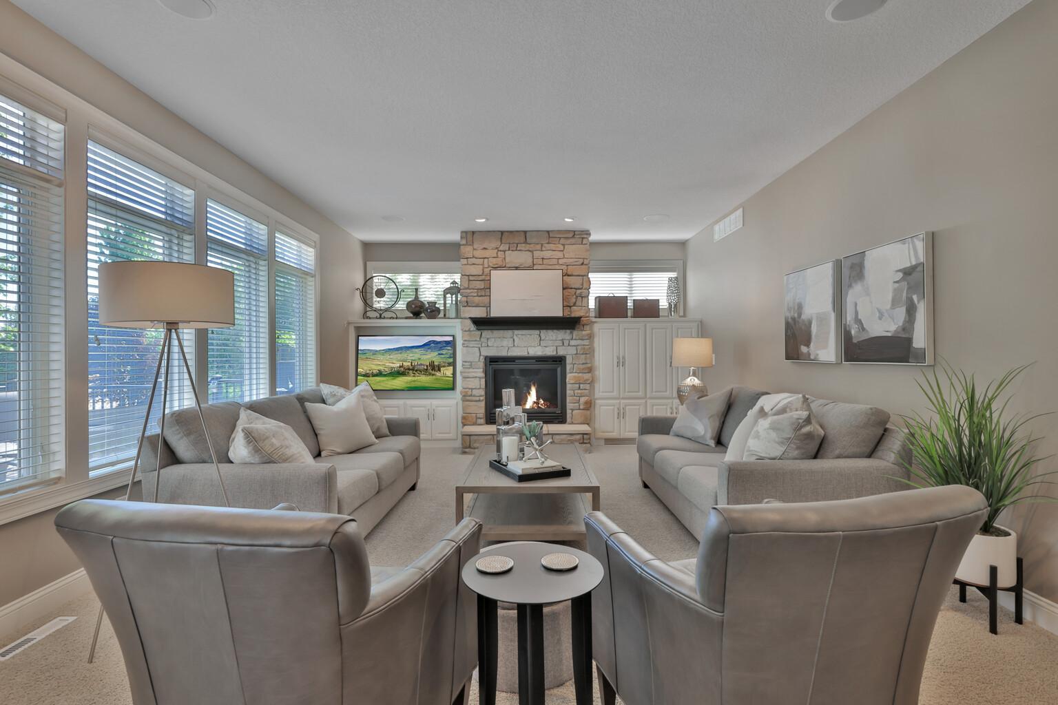 Elegant Family Room