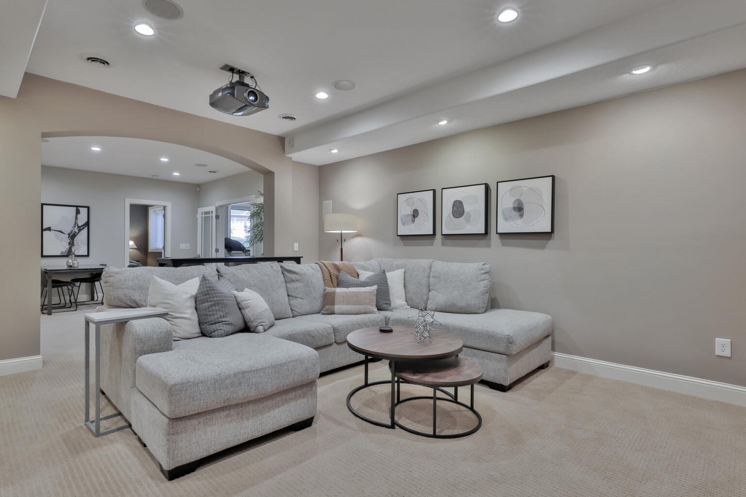 Spacious seating