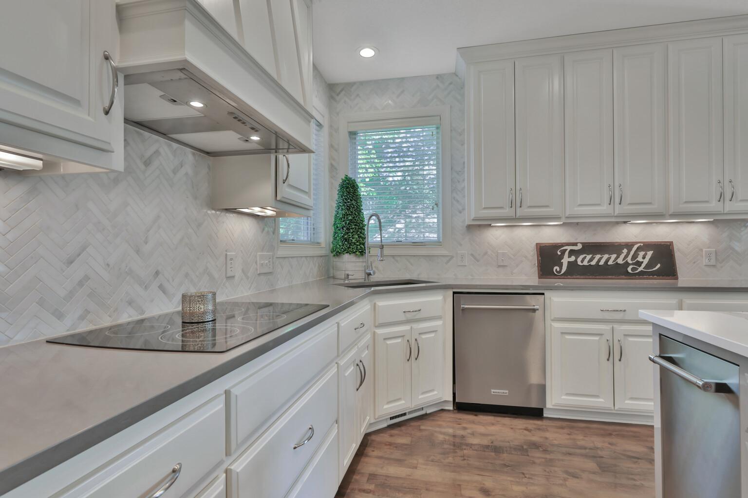 Kitchen closeup backsplash