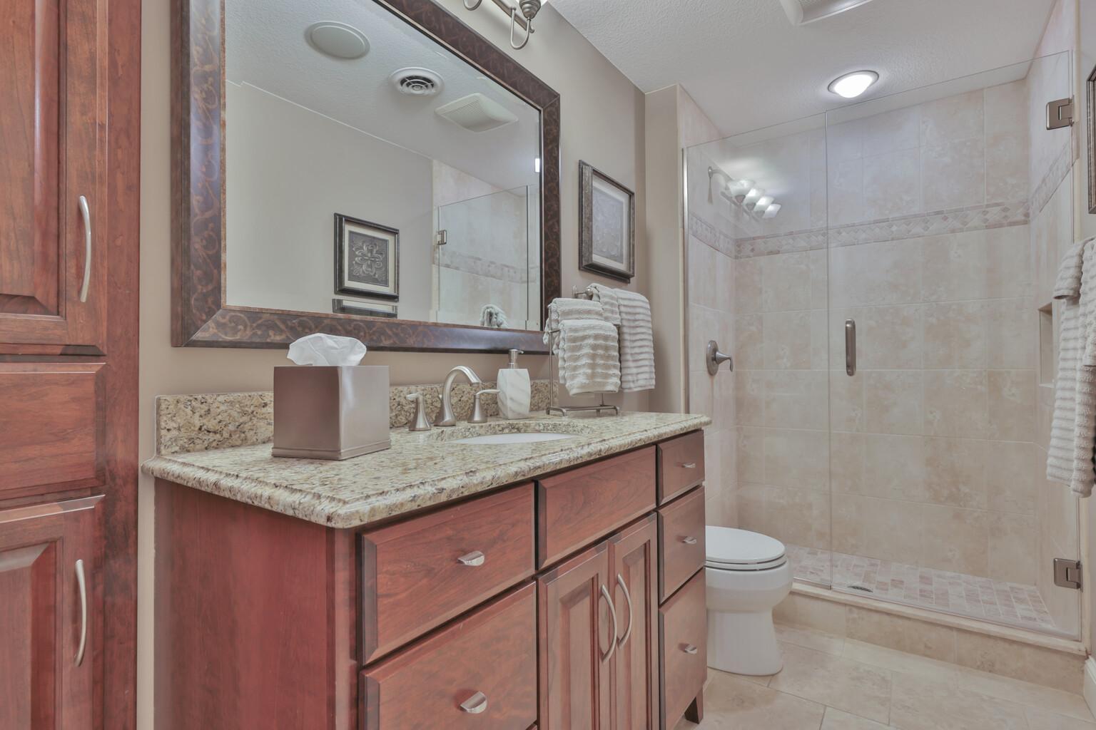 Lower 3/4 bathroom in 2009